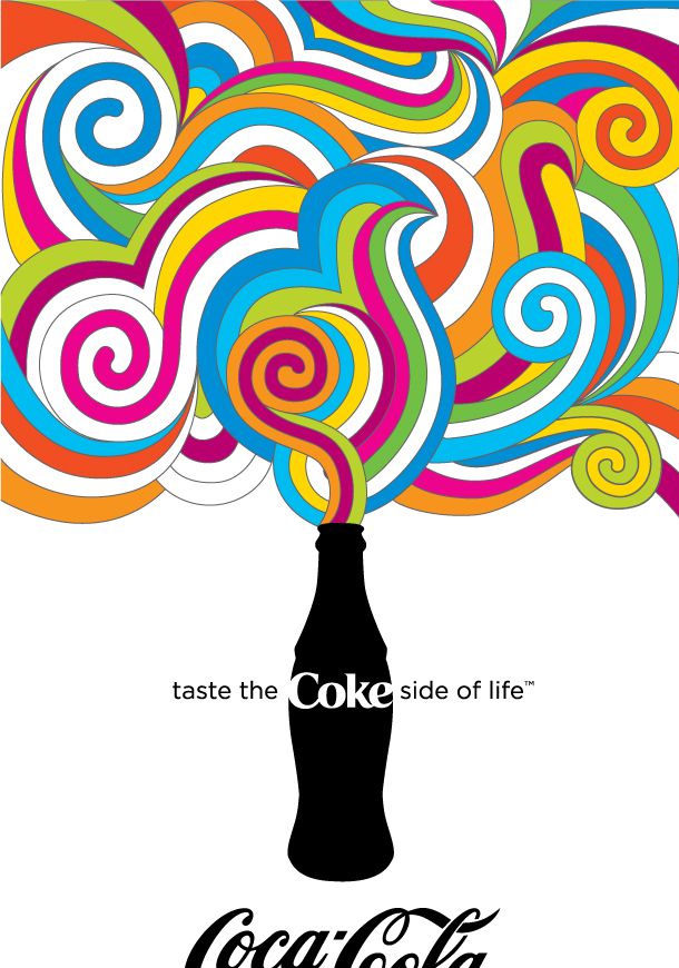 Milton-Glaser publicité Coca-Cola